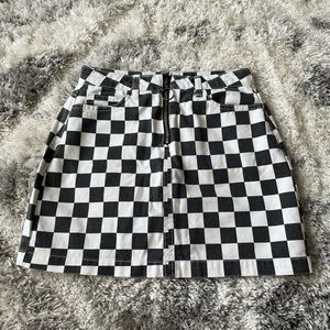 Checkered Urban Outfitters Skirt